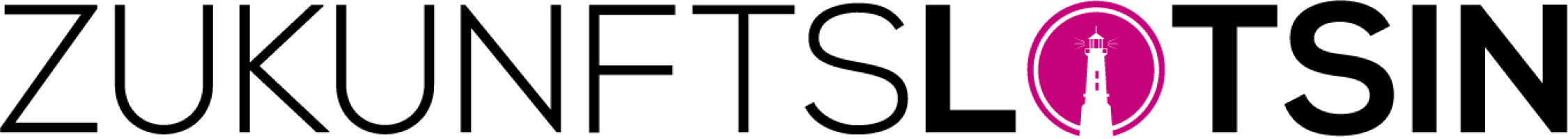 Zukunftslotsin Logo mit Leuchtturmsymbol